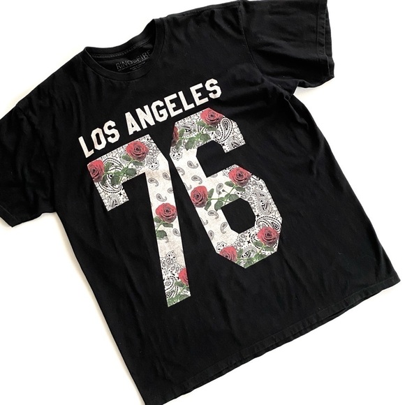 Ring of Fire Los Angeles 76 Graphic T-Shirt XL - Picture 1 of 5